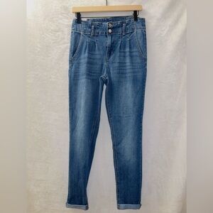Almost Famous Dark Wash Denim High Rise Skinny Jeans size 7